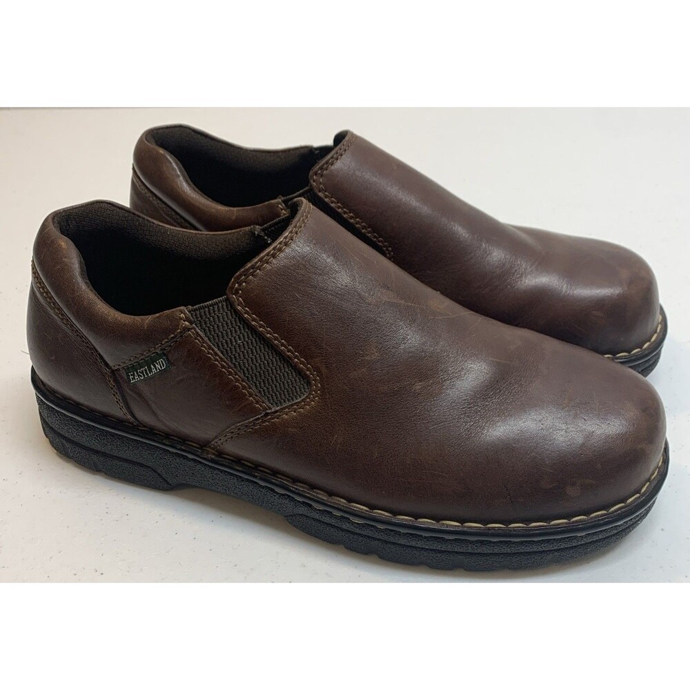 Eastland Newport Brown Leather Slip-On Shoes Men’s 12D